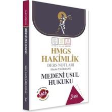 Yetki Yayınları ÇSA Medeni Usul Hukuku Hakimlik HMGS Ders Notları  2026