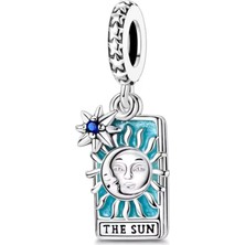 Fubena Güneş Tarot Kartı Sallantılı Charm