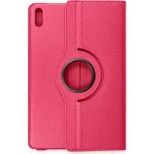 Motto Ticaret Newface Huawei Matepad Se 11 Kılıf 360 Tablet Deri Kılıf - Pembe