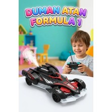 Farbu Oyuncak Şarjlı Uzaktan Kumandalı 1:12 Duman Atan Formula 1 Arabası Full Fonksiyon Rc