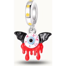 Fubena Hallowen Yarasa Göz Sallantılı Charm