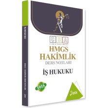 Yetki Yayınları  ÇSA İş Hukuku Hakimlik HMGS Ders Notları 2026