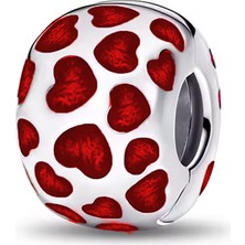 Fubena Mini Kalpli Klips Charm