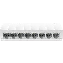 Tp-Link LS1008 8 Port Yönetilemez 10/100 Mbps Switch Gigabit Bağlantı Özellikleri ile