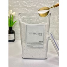 UltraMint 2900ML Akrilik Deterjan Saklama Kabı, Banyo Düzenleyici, Pratik ve Şık