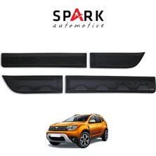 Spark Dacia Duster 2018-2024 Yıl Aralığı Uyumlu Damalı Kapı Dodik 4 Parça