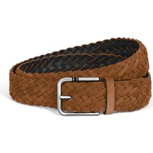 Montblanc Meisterstück Süet 35 mm Kare Tokalı Kemer 222255