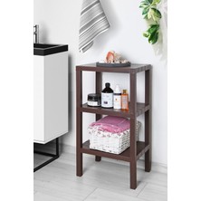 UltraMint 3 Katlı Çok Amaçlı Plastik Raf, Banyo, Mutfak ve Çiçeklik Için