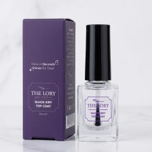 The Lory Quick Dry Top Coat - Profesyonel Hızlı Oje Kurutucu & Parlatıcı 15 ml