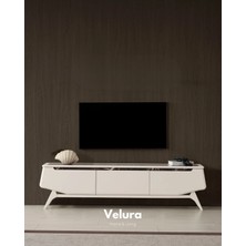 Velura Home & Living Balat Tv Ünitesi (Sadece Alt Blok)