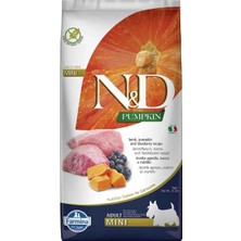 N&d Pumpkin Tahılsız Balkabaklı Kuzu Etli Mini Irk Yetişkin Köpek Maması 7 kg