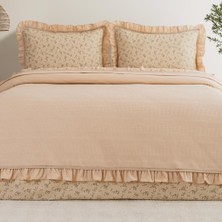 Schafer Home Chance Çift Kişilik Pike Takımı 4 Parça-Bej