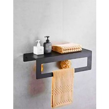 UltraMint Çift Taraflı Metal Havlu Askısı, Mutfak ve Banyo Için Pratik Raf