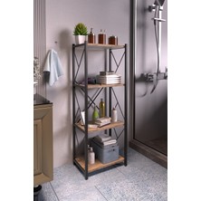UltraMint Çok Katlı Metal Banyo ve Mutfak Düzenleyici, Pratik ve Şık Tasarım