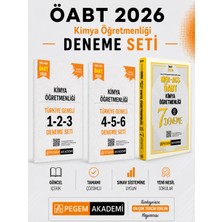 Anla Kazan Yayınları Pegem 2026 Meb Ags Öabt Kimya Öğretmenliği Deneme & Türkiye Geneli Deneme Seti