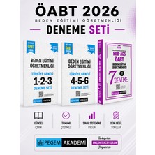 Anla Kazan Yayınları Pegem 2026 Meb Ags Öabt Beden Eğitimi Deneme & Öabt Beden Eğitimi Türkiye Geneli Deneme Seti