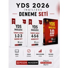 Anla Kazan Yayınları Pegem 2026 Yds Ingilizce 10 Deneme & Yds Ingilizce Türkiye Geneli Deneme Seti