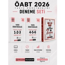 Anla Kazan Yayınları Pegem 2026 Meb Ags Öabt Tarih Deneme & Öabt Tarih Türkiye Geneli Deneme Seti
