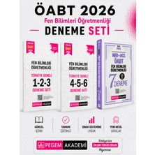 Anla Kazan Yayınları Pegem 2026 Meb Ags Öabt Fen Bilimleri Öğretmenliği Deneme & Türkiye Geneli Deneme Seti
