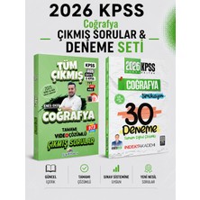Anla Kazan Yayınları Dizgi Kitap 2026 Kpss Coğrafya Çıkmış Sorular & Kpss Coğrafya 30 Deneme Indeks Akademi Seti