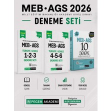 Anla Kazan Yayınları Pegem 2026 Meb Ags 10 Deneme & Meb Ags Türkiye Geneli Deneme Seti