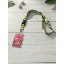 Gifi Flamingo Temalı Boyun Askı İpi