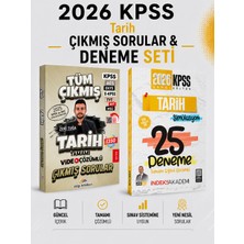 Anla Kazan Yayınları Dizgi Kitap 2026 Kpss Tarih Çıkmış Sorular & Kpss Tarih 25 Deneme Indeks Akademi Seti