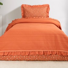 Schafer Home Chance Tek Kişilik Pike Takımı 3 Parça-Kiremit
