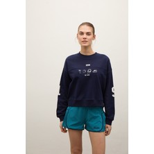 More Active Hereford 3 Iplik Şardonsuz Sweatshirt