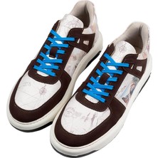 Dogo Erkek Vegan Deri Krem Sneakers - Ink And Pictures Tasarım
