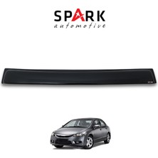 Spark Honda Civic 2006-2012 Yıl Aralığı Uyumlu Arka Cam Üstü Spoyler Ince Model