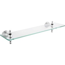 UltraMint Şık ve Dayanıklı Krom Pirinç Etajer, Modern Ev Dekoru Için Ideal