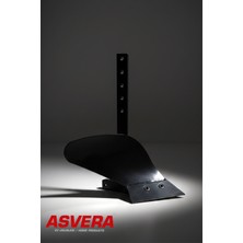 Asvera Çelik Bıçaklı Tekli Pulluk - Tüm Çapa Makinelerine Uyumlu Güçlendirilmiş Toprak Sürme Aparatı