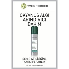 Yves Rocher Tuzsuz Kuru Şampuan 150 ml Beyaz Kalıntı Bırakmayan Görünmez Pudra Dokulu Hacim Veren Canlandırıcı Saç Spreyi