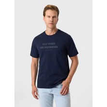 Back And Bond Lacivert Erkek T-Shirt BTS1006800000