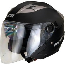 Ncr Kask Çenesiz 708 Ece 22/06 Belgeli- Siyah