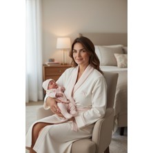 Petite Étoile Anne Sabahlık & Bebek 5'li Hastane Çıkışı Seti Kombin