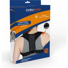 Orthofarma Dik Duruş Korsesi Comfort Black Bedensiz