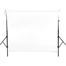 Hs Stüdyo Teknik Beyaz 160X270 cm Taşınabilir Fon