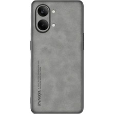 Microcase Poco X8 Pro Max 5g ile Uyumlu Luxury Leather Series Deri Desenli Plastik Koruma Kılıf - AL8125
