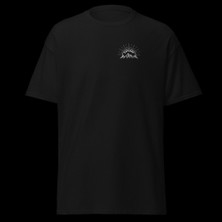 Explore Keşfet Dağcı Doğa Macera Temalı Baskılı Unisex Bisiklet Yaka Pamuklu Tişört