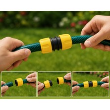 SNA Hortum Eki Bağlantı Aparatı 1/2" -" Bahçe Sulama Hortumu Birleştirici Ek Parça, Sızdırmaz Hortum Bağlantı Adaptörü