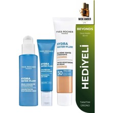 Yves Rocher Hydra Water Pump Nem Bakım Seti 3'lü Açık Orta Serum 30 ml Göz Kremi 15 ml Bb Krem SPF50 40 ml