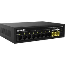 Tenda S110GPC 8fe Poe+ Port (75W), 2ge Uplink Desktop Switch