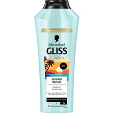 Gliss Summer Repair Onarıcı Şampuan Çok Yıpranmış Kuru Saçlar Için 400 ml
