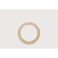 Enza Home Circle Dekoratif Obje, Bej