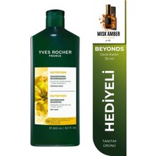 Yves Rocher Kuru Saçlara Özel Besleyici Prebiyotik Şampuan Tuzsuz Vegan 300 ml