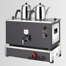 Remta N11(EL) Çift Cidar 2 Demlik Çay Ocağı Doğalgazlı + Elektrikli (Ce)