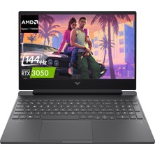 Hp victus 15 Amd Ryzen 7 7445HS 48GB 4tb SSD 4 GB RTX3050 15.6" Fhd 144Hz Freedos Gaming Laptop, Notebook BX9V1EA 013