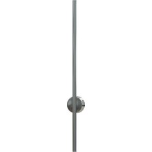 Led Vitrini 80 cm Dekoratif Duvar Aplik Krom Beyaz Işık